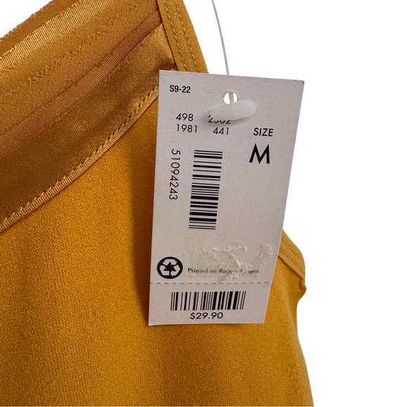 The Limited Vibrant Orange and Goldenrod Fitted Camisoles with Spaghetti Straps - Picture 4 of 7